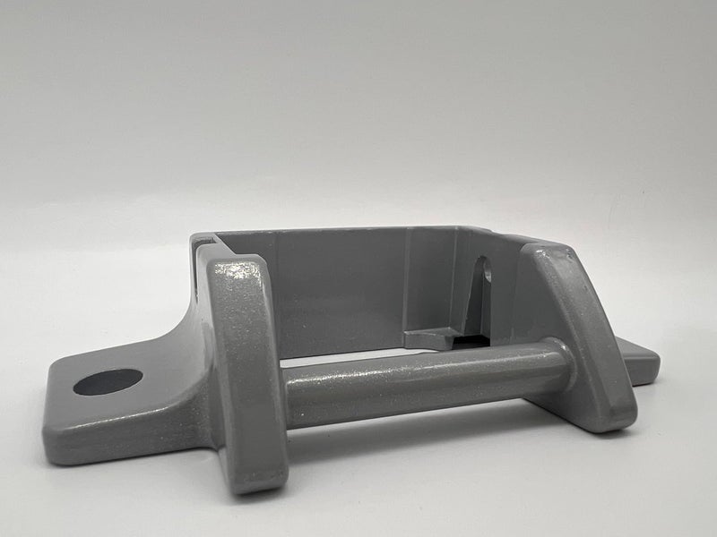 UYG for RV A&E Awning Replacement Foot - Die-Cast Metal - Painted Grey - w/Rivets（Grey 1 pc） - Image 3